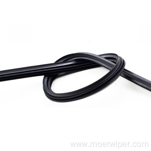 8mm car Hybrid wiper blade natural rubber strip